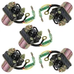 5x Starter Solenoid Relays For Kawasaki Jf650 Ts 1989-1996 / Jl650 Sc 1991-1995. Fixed Price $38.00.
