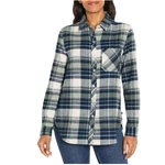 Gap Ladies Relaxed Fit Flannel Size Medium Sea Spray Plaid. Fixed Price $22.99.