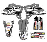 2003-2004 Yz 450 F 13 Fly Grey Senge Graphics Kit Compatible With Yamaha. Fixed Price $134.99.