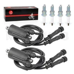 For Honda V45 Magna 750 Vf750c 1982 1983 Ignition Coils Spark Plug 30510-ma6-013. Fixed Price $47.89.