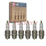 6 Pc Champion Industrial Spark Plugs For 1930-1931 Willys Knight Model 66b Pk. Fixed Price $66.81.