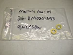 Pack Of (2) Genuine Mercury Quicksilver Drain Vent Plug Seal 26-8m0204693. Fixed Price $8.50.