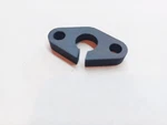 Wcw - E-box 1 Wire Grommet Holder Plate 3d Carbon Fiber. Fixed Price $6.00.