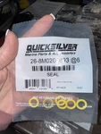 Mercury 26-8m0204693 ( 3 ) Seal For Vent/drain - Yellow 1966novass71. Fixed Price $14.00.