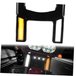 Front Fork Turn Signal Light For Harley Road Glide, Shock Absorber Covers With. Fixed Price $41.27.