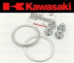Exhaust Manifold Gasket Repair Set Kawasaki Vulcan Vn700 Vn 750 Vn1500. Fixed Price $31.49.