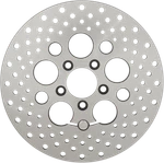 Drag Specialties 11.5" Rear Stainless Drilled Brake Rotor Harley Flh Flt 08-19. Fixed Price $265.15.
