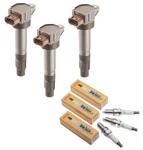3 Pack Seadoo Ignition Coil & Ngk Plug Kit 4tec 1630 Ace Rxp Rxt Gti 2016 Up. Fixed Price $95.95.