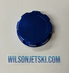 Kawasaki Billet Gas Fuel Cap - Blue Js440 Js550 650sx 750sx. Fixed Price $38.95.
