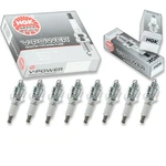 8 Pcs Ngk V-power Spark Plugs For 1970-1974 Oldsmobile 98 7.5l 5.7l V8 En. Fixed Price $31.85.
