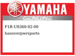 Yamaha Oem Part F1b-u8360-02-00 Bilge Pump Assy. Fixed Price $167.99.