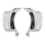 Motorcycle Headlight Vent Led Turn Signal Fit For Harley Road All Chrome. Fixed Price $58.95.