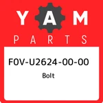F0v-u2624-00-00 Yamaha Bolt F0vu26240000, New Genuine Oem Part. Fixed Price $38.01.