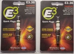 E3 E3.36 Spark Plug Powersport 12mm .75" Gasket-seat Motorcycle/snow - 2 Pack. Fixed Price $15.00.