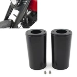 6.5" Fork Slider Covers Cowbell Fit For Harley Touring Fl 1984-2013 Black Pair. Fixed Price $39.58.
