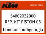 Ktm Oem Part 54802032000 Rep. Kit Piston 06. Fixed Price $61.67.