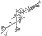 Yamaha Oem Wire Harness Assembly 6d3-8259l-a4-00 2005-2009 Vx Dlxe Sprt Crsr Pwc. Fixed Price $1361.95.