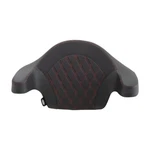 Drag Specialties Red Double Diamond Tour Pak Backrest Pad - 0822-0439. Fixed Price $452.95.
